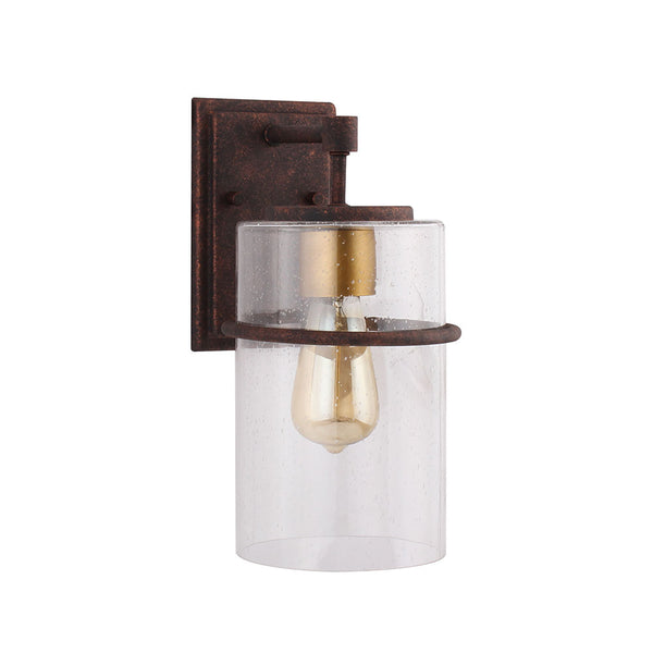 Eglo USA - 204544A - One Light Outdoor Wall Mount - Brandel - Rust