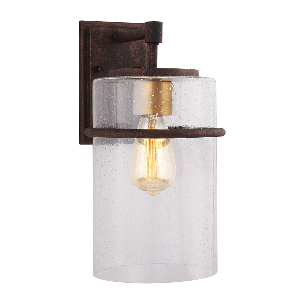 Eglo USA - 204545A - One Light Outdoor Wall Mount - Brandel - Rust