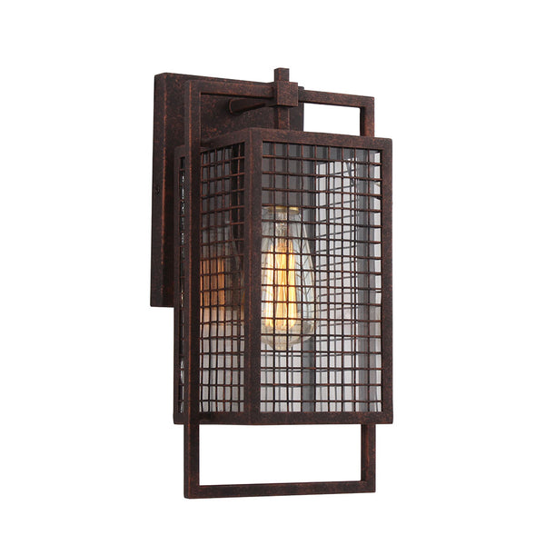 Eglo USA - 204547A - One Light Wall Sconce - Garraux - Rust