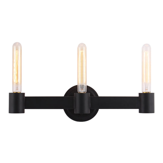 Eglo USA - 204555A - Three Light Bath Bar - Broyles - Matte Black