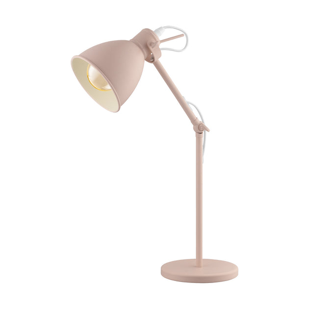 Eglo USA - 49086A - One Light Table Lamp - Priddy-P - Pastel Apricot