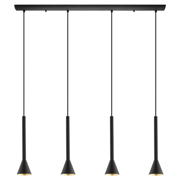 Eglo USA - 97605A - LED Linear Pendant - Cortaderas - Matte Black