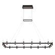 Eurofase - 37048-013 - LED Chandelier - Altamont - Satin Nickel/Black