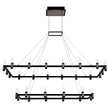 Eurofase - 37049-010 - LED Chandelier - Altamont - Satin Nickel/Black