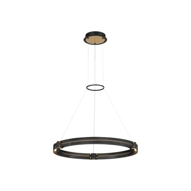 Eurofase - 37053-017 - LED Chandelier - Admiral - Matte Black/Gold