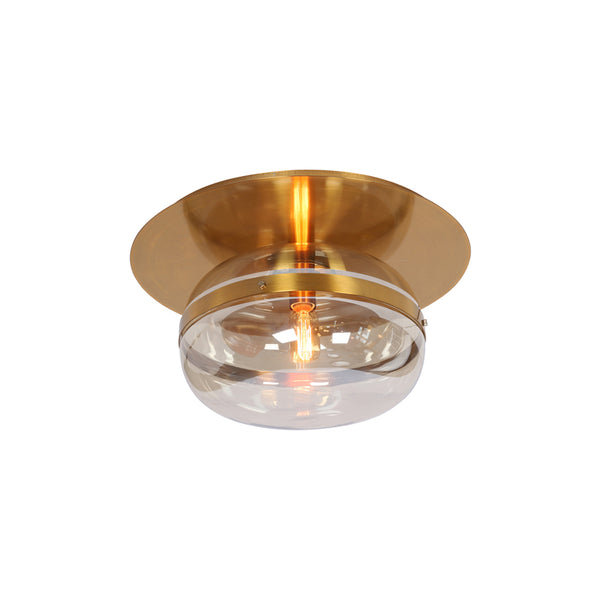 Eurofase - 37087-012 - One Light Flushmount - Nottingham - Ancient Brass