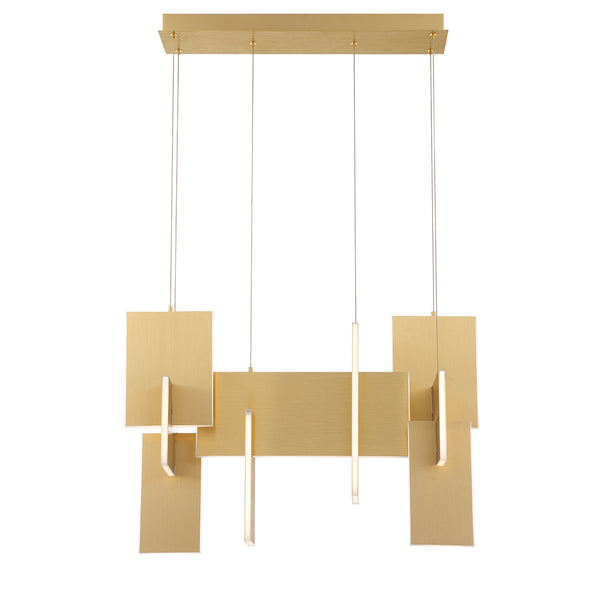 Eurofase - 37345-013 - LED Chandelier - Coburg - Anodized Gold