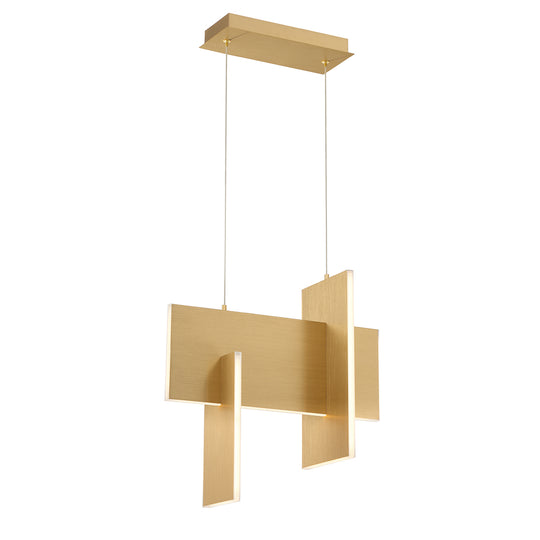 Eurofase - 37346-010 - LED Chandelier - Coburg - Anodized Gold