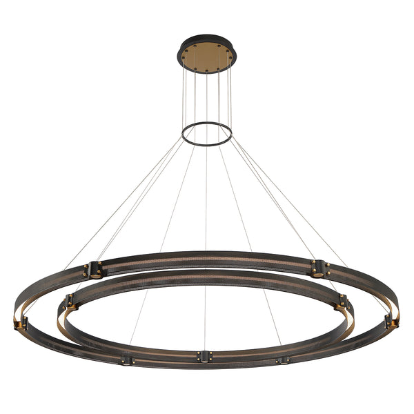 Eurofase - 37384-012 - LED Chandelier - Admiral - Matte Black/Gold