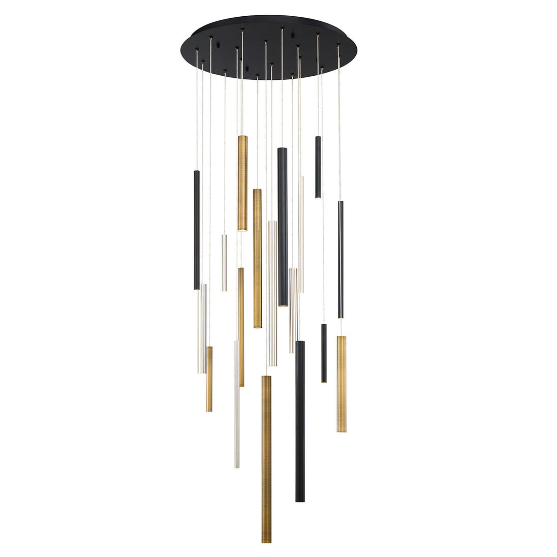 Eurofase - 31445-045 - LED Chandelier - Santana - Black