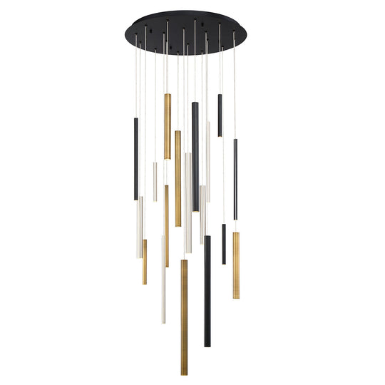 Eurofase - 31445-045 - LED Chandelier - Santana - Black