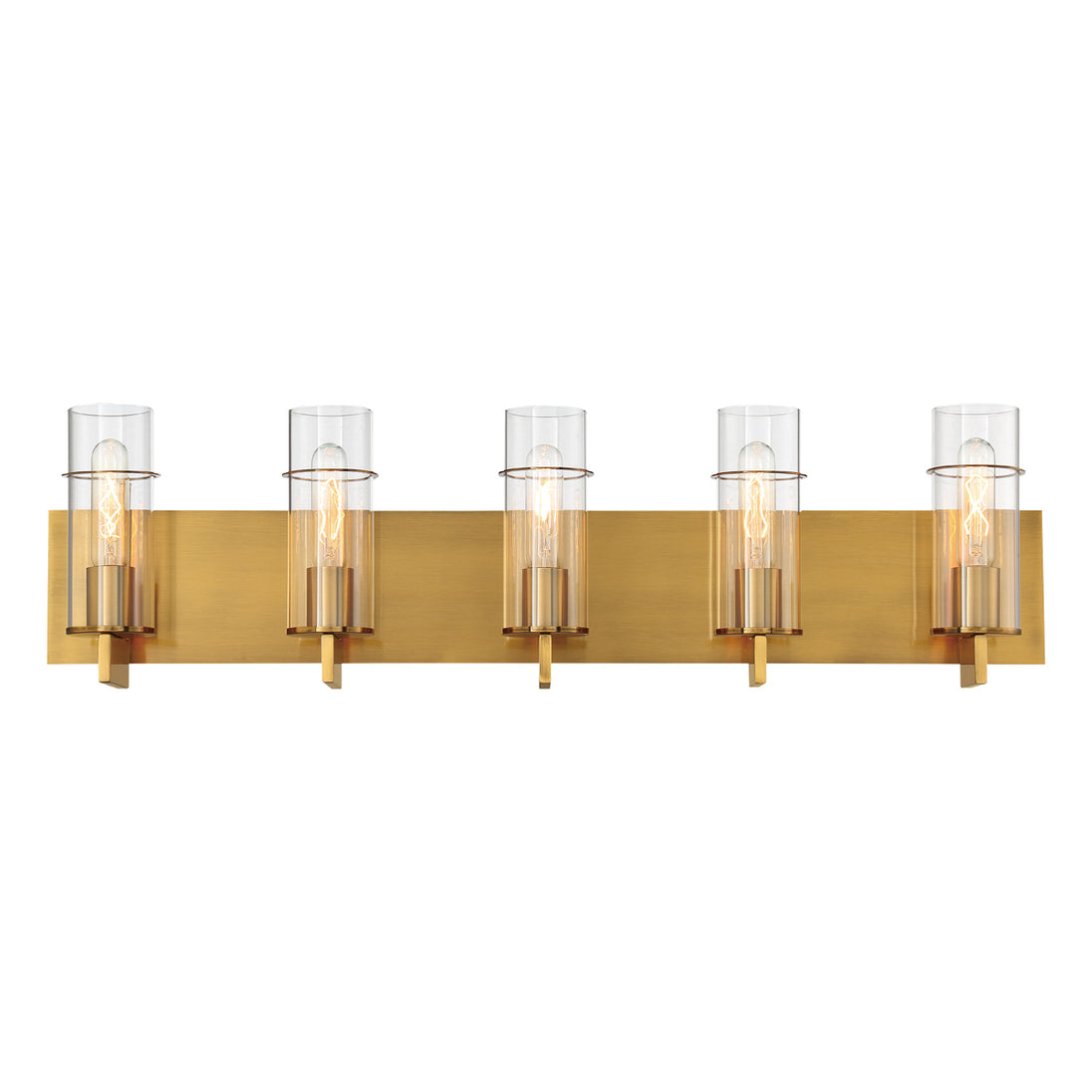 Eurofase - 34136-044 - Five Light Bathbar - Pista - Gold