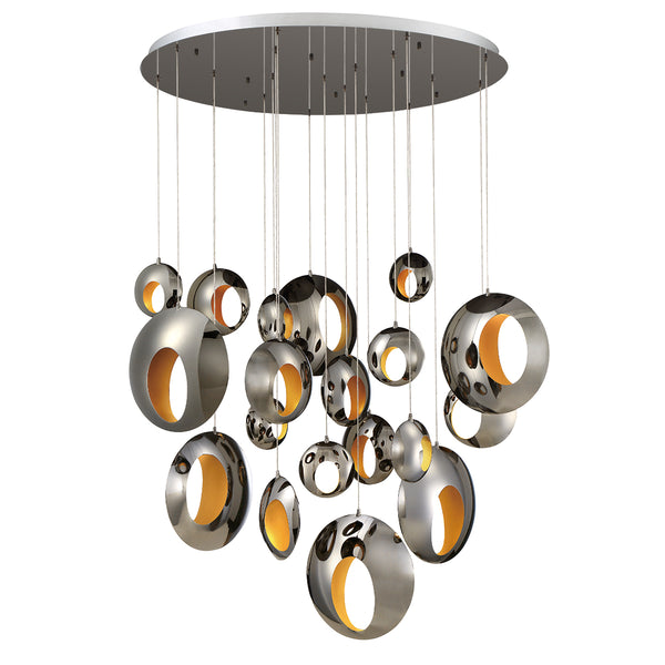 Eurofase - 35911-012 - LED Chandelier - Arlington - Blackened Chrome