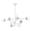 Eurofase - 35920-014 - LED Chandelier - Fairmount - Chrome