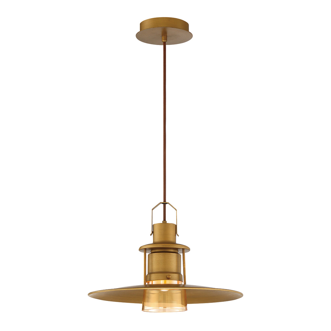 Eurofase - 35957-010 - LED Pendant - Lamport - Brushed Brass