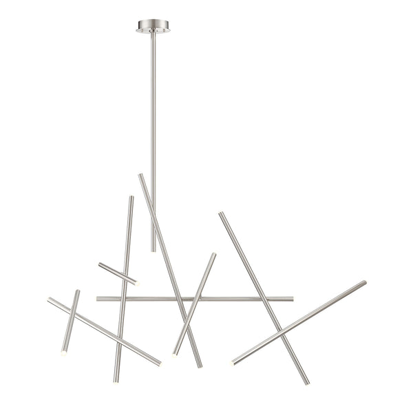 Eurofase - 36251-025 - LED Chandelier - Crossroads - Satin Nickel