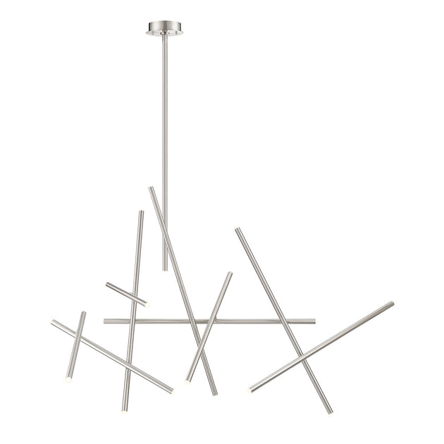 Eurofase - 36251-025 - LED Chandelier - Crossroads - Satin Nickel