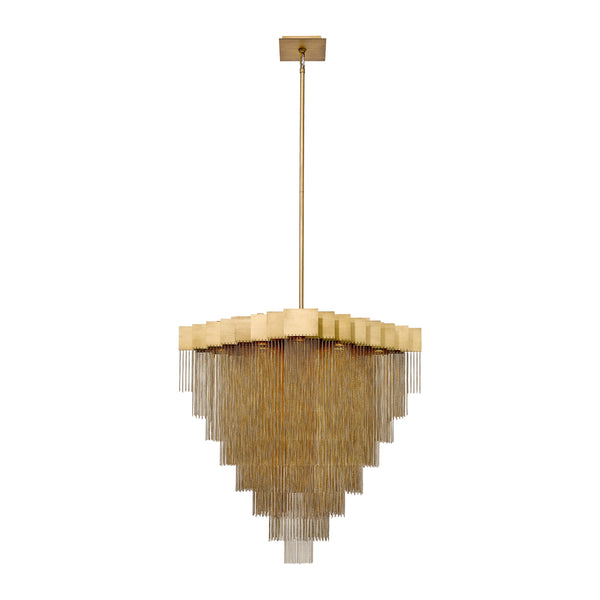 Eurofase - 37095-017 - LED Chandelier - Bloomfield - Antique Brush Gold