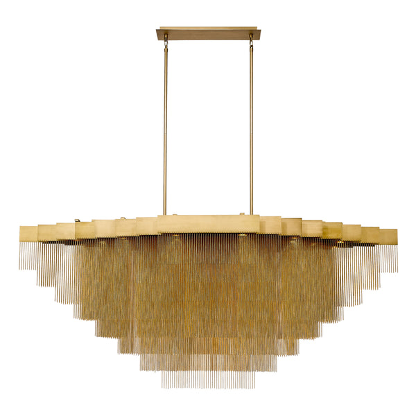 Eurofase - 37097-011 - LED Chandelier - Bloomfield - Antique Brush Gold