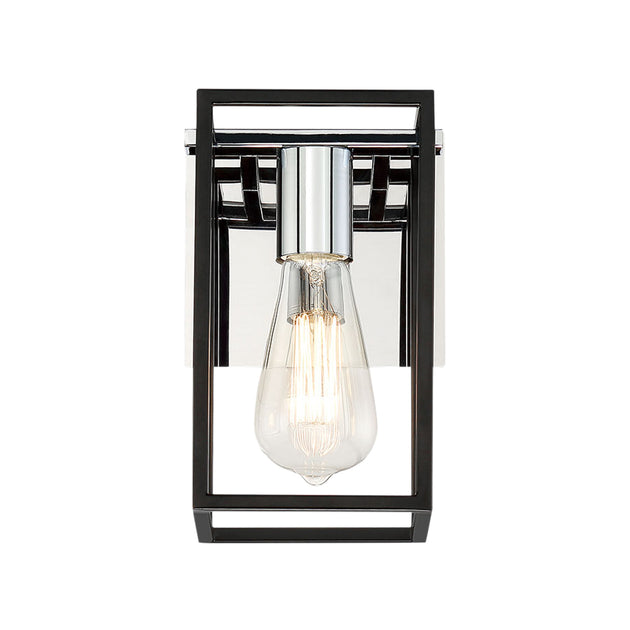 Eurofase - 37115-012 - One Light Wall Sconce - Stafford - Chrome/Black