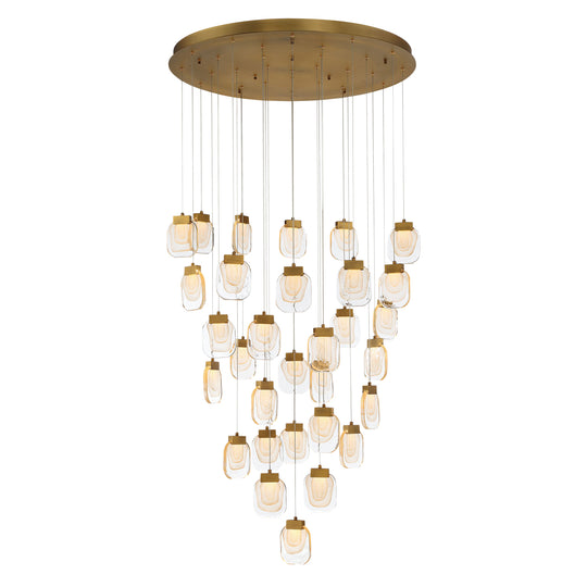 Eurofase - 37193-010 - LED Chandelier - Paget - Gold