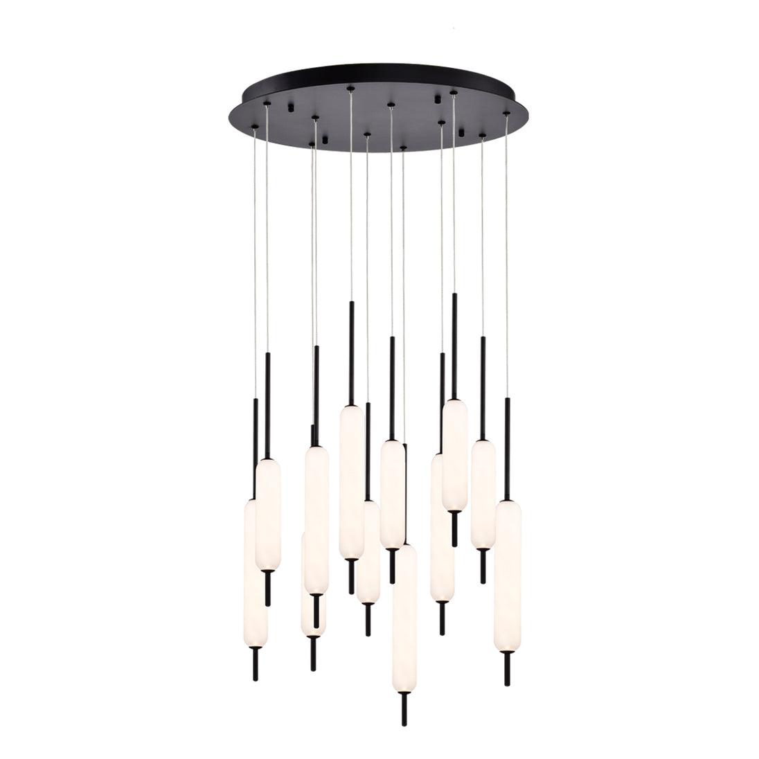 Eurofase - 37235-024 - LED Chandelier - Cumberland - Black