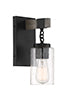 Designers Fountain - D202M-1B-MB - One Light Wall Sconce - Fulton - Matte Black