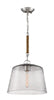 Designers Fountain - D210M-14P-PN - One Light Pendant - Windrush - Polished Nickel