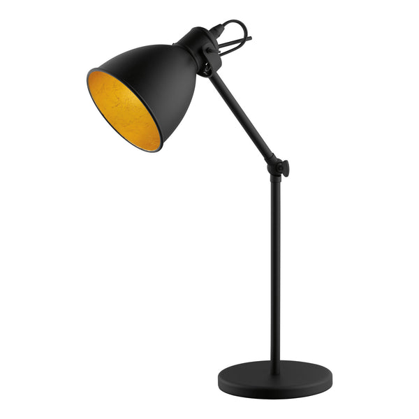 Eglo USA - 203447A - One Light Table Lamp - Priddy 2 - Black / Gold