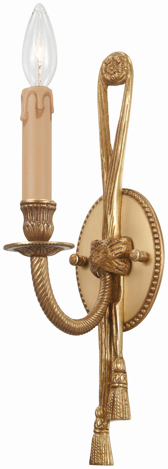 Metropolitan - N9681A - One Light Wall Sconce - Metropolitan - Antique Gold