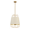 Eurofase - 38143-014 - Three Light Pendant - Tura - Brass