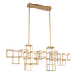 Eurofase - 38257-018 - LED Linear Chandelier - Ferro - Gold