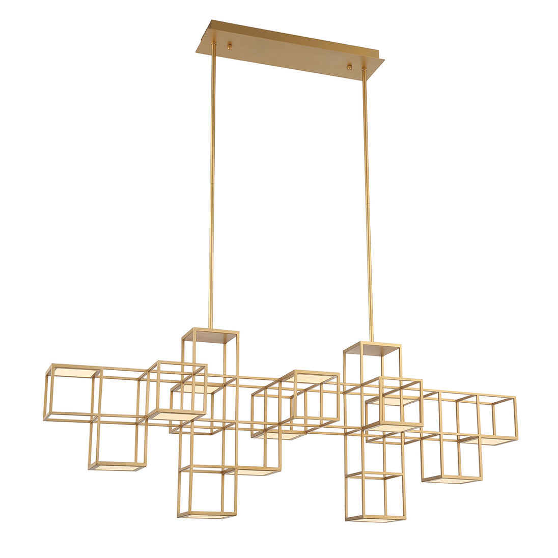 Eurofase - 38257-018 - LED Linear Chandelier - Ferro - Gold