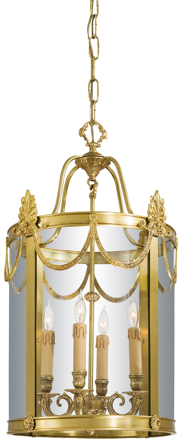 Metropolitan - N850804 - Four Light Foyer Pendant - Metropolitan - Dor? Gold