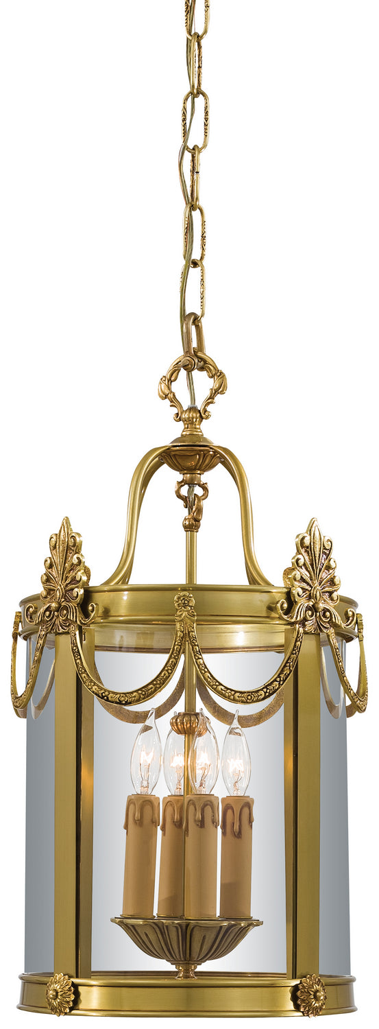 Metropolitan - N850704 - Four Light Foyer Pendant - Metropolitan - Dor? Gold