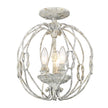 Golden - 1349-SF OY - Three Light Semi-Flush Mount - Antoinette OY - Oyster