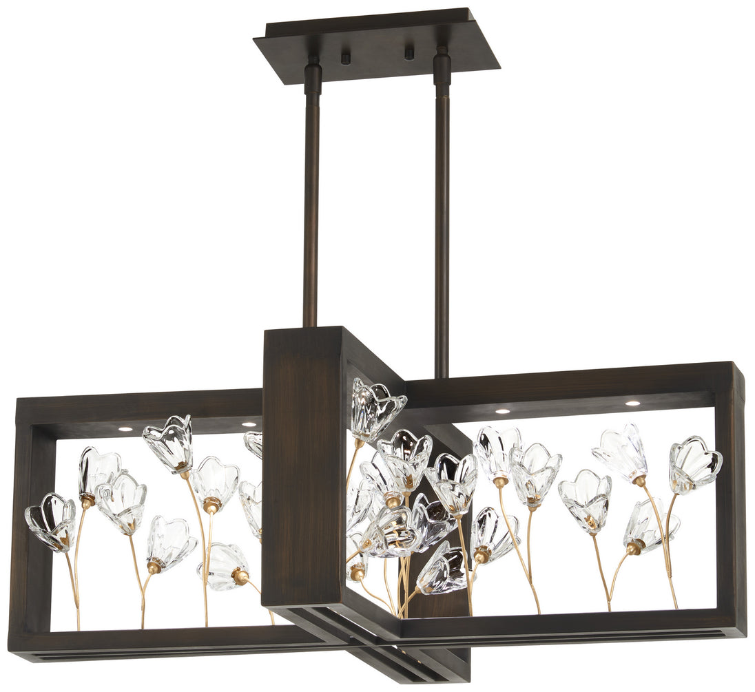 Metropolitan - N7965-730-L - LED Chandelier - Maison Des Fleurs - Regal Bronze W/ Empire Gold