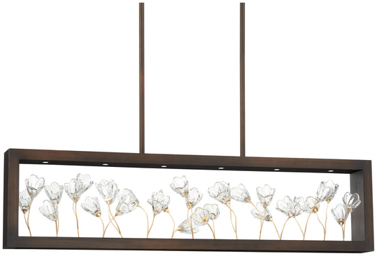 Metropolitan - N7966-730-L - LED Island Pendant - Maison Des Fleurs - Regal Bronze W/ Empire Gold