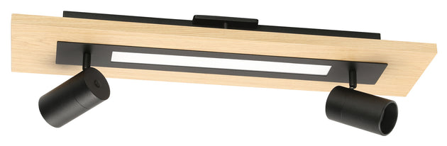 Eglo USA - 39748A - LED Track - Torrestralle - Wood & Black
