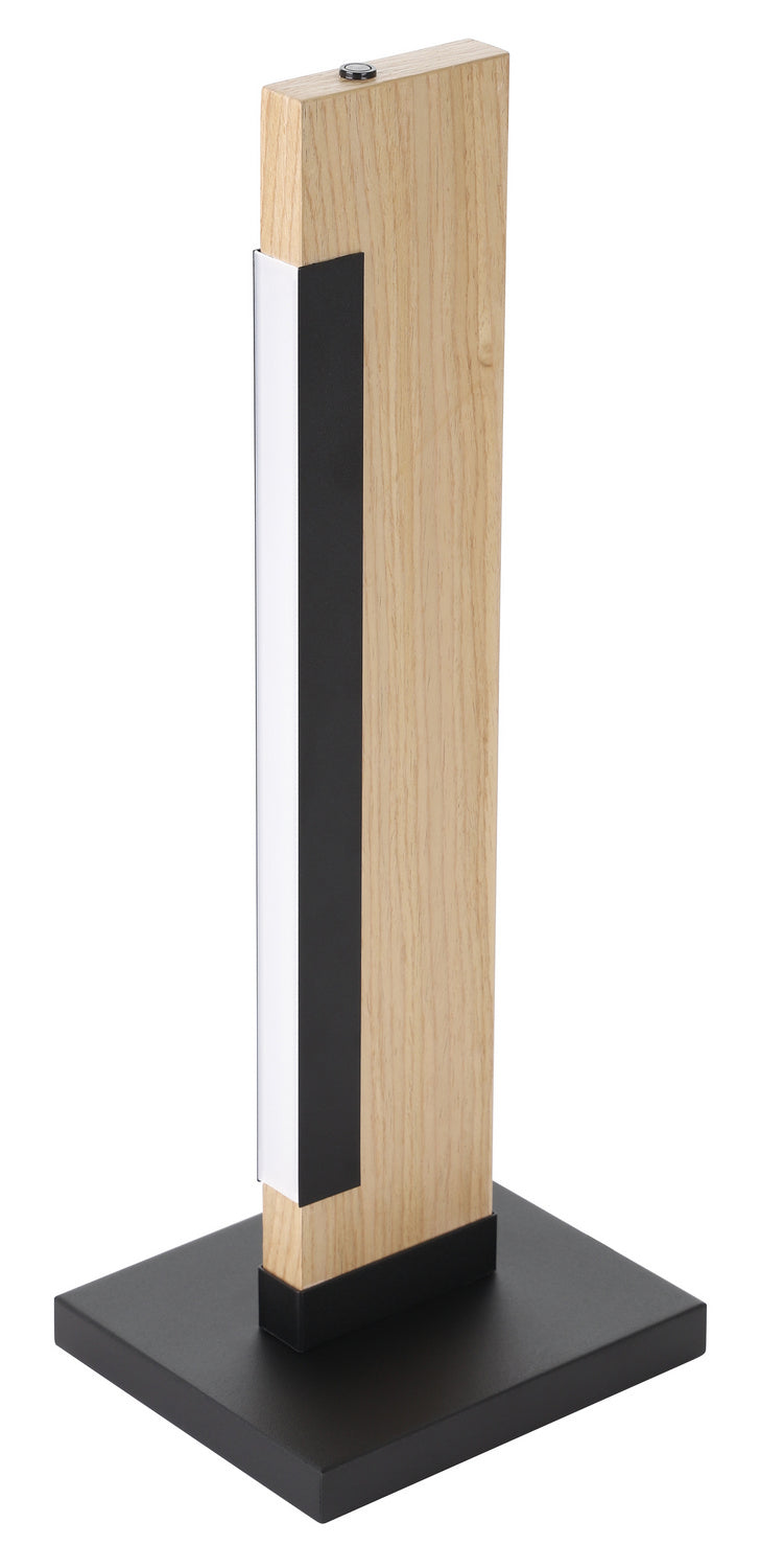 Eglo USA - 99295A - LED Table Lamp - Camacho - Black, Wood