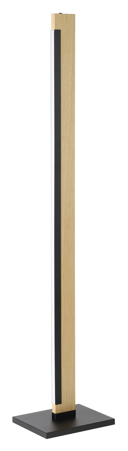 Eglo USA - 99296A - LED Floor Lamp - Camacho - Black, Wood