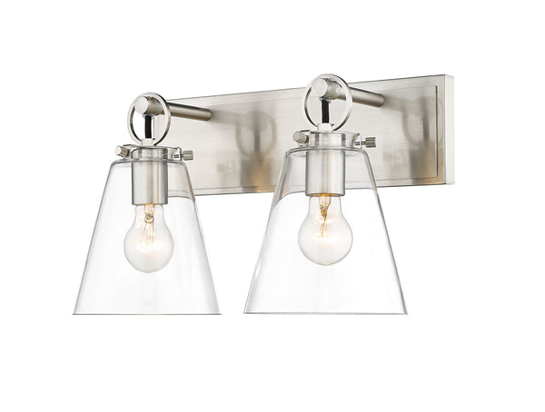 Z-Lite - 483-2V-BN - Two Light Vanity - Harper - Brushed Nickel