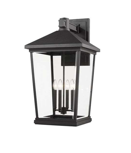 Z-Lite - 568XXL-BK - Four Light Outdoor Wall Sconce - Beacon - Black