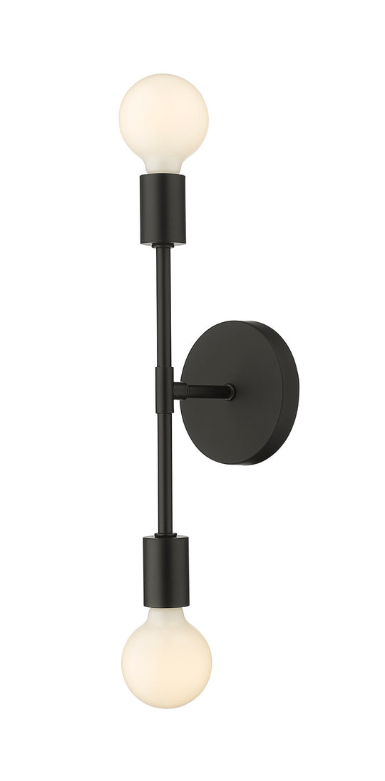 Z-Lite - 731-2S-MB - Two Light Wall Sconce - Modernist - Matte Black