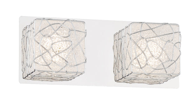 George Kovacs - P5292-077-L - LED Bath Vanity - Livewire - Chrome