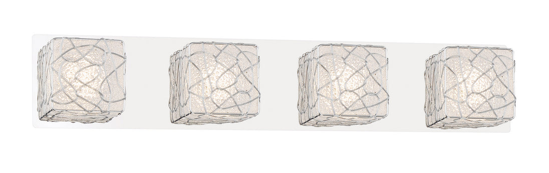 George Kovacs - P5294-077-L - LED Bath Vanity - Livewire - Chrome