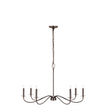 Z-Lite - 2301-42BP - Six Light Chandelier - Arrington - Plated Bronze