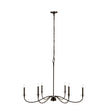 Z-Lite - 2301-42MB - Six Light Chandelier - Arrington - Matte Black