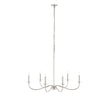 Z-Lite - 2301-42PN - Six Light Chandelier - Arrington - Polished Nickel