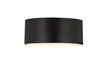 Z-Lite - 2302F2-MB - Two Light Flush Mount - Harley - Matte Black